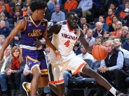 Hoos Bounce Back with 76-53 Victory Over ECU