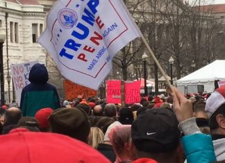 The Inaugural Address, as seen on the ground, in Three Minutes