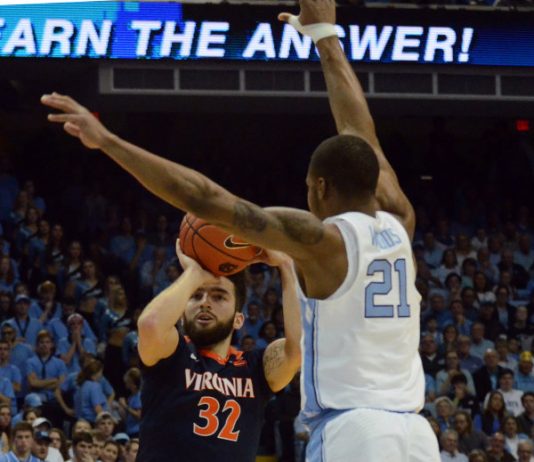 Virginia gets revenge – Hoos defeat UNC 53-43