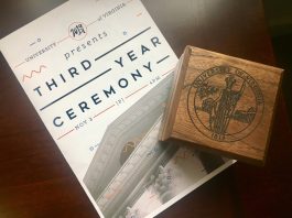 Third Years “Put a Ring On It” After Friday’s Ceremony