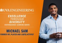 Former NFL Player and LGBTQ Activist Michael Sam Speaks at McLeod Hall