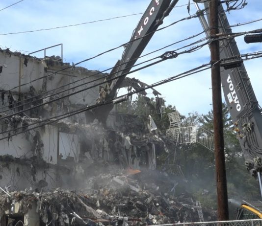 Going, going… Cavalier Inn Demolition Begins