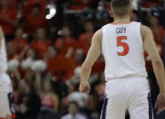 #5 UVA Rocks George Washington at JPJ 76-57