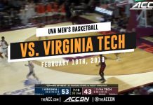 Virginia Basketball Shuts Down Virginia Tech Late, Completes Season Sweep of Hokies, 64-58