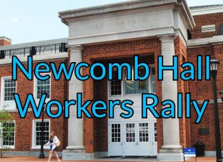 NOW: Solidarity Rally Planned for Newcomb Hall Student Employees
