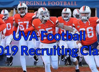 UVA Football 2019 Recruiting Class