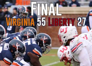 Hoos Put Out Flames 55-27