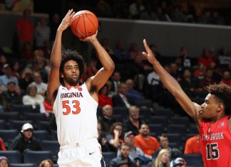 UVA Tops Stony Brook at Home, 56-44