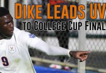 Dike Leads UVA Over Wake in College Cup