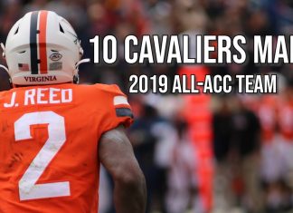 UVA Football Places 10 on All-ACC Teams