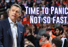 UVA Loses Third Straight… Time to Panic?