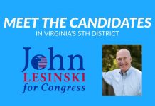 Meet the Candidates running in the Democratic Primary for Virginia’s 5th district: John Lesinski