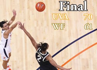 Dominant Second Half Leads UVA Over Wake Forest, 70-61