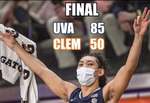 Offensive Onslaught Helps UVA Defeat Clemson