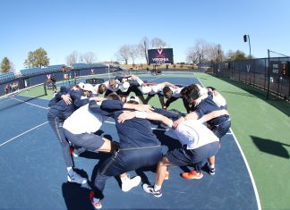 Virginia Men’s Tennis Cruises Past Florida State