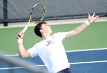 Virginia Men’s Tennis wins hard-fought match against Georgia Tech
