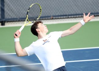 Virginia Men’s Tennis wins hard-fought match against Georgia Tech