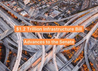 $1.2 Trillion Infrastructure Bill Advances to the Senate