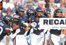 UVA Football Loses ACC Opener to Syracuse