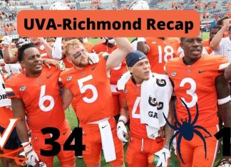 UVA Football Defeats Richmond in Season Opener