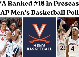 UVA Men’s Basketball Ranked 18th in Preseason AP Top 25