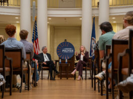 Abigail Spanberger Returns to Grounds Ahead of Governor’s Race