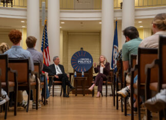Abigail Spanberger Returns to Grounds Ahead of Governor’s Race