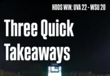 Three Quick Takeaways from UVA’s WIN 22-20 over WSU